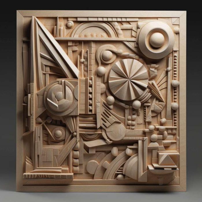 نموذج ثلاثي الأبعاد لآلة CNC 3D Art 